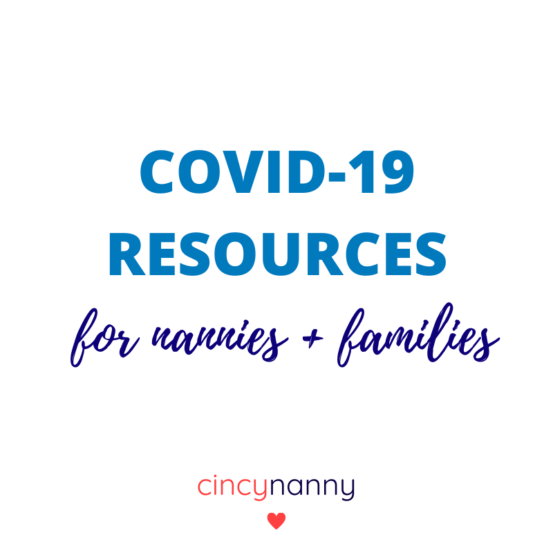 COVID-19 Resources For Nannies + Families